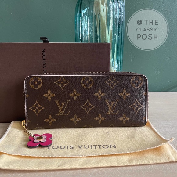 Louis Vuitton Handbags - Louis Vuitton Clemence Wallet Pink Flower Limited